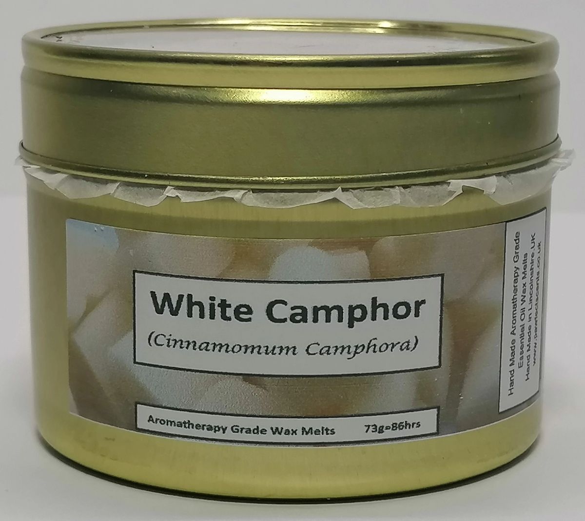 White Camphor (Cinnamomum Camphora) Natural Aromatherapy Wax Melts